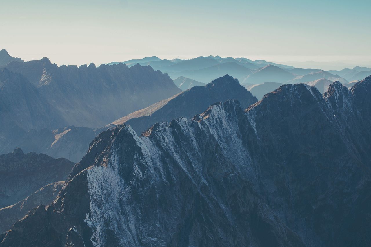 Berggipfel als Beleg dafür, dass Gottes Hand in allem ist